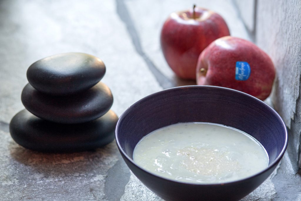 natuurlijke huidverzorgingsproducten maken van appels