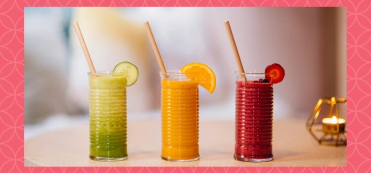 Suiker in smoothies sappen